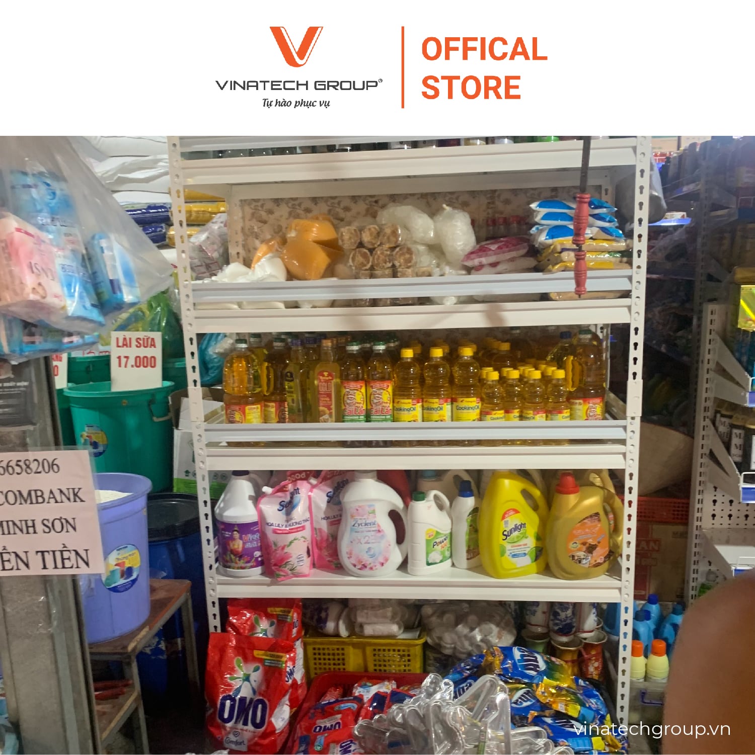 giá kệ sắt v lỗ