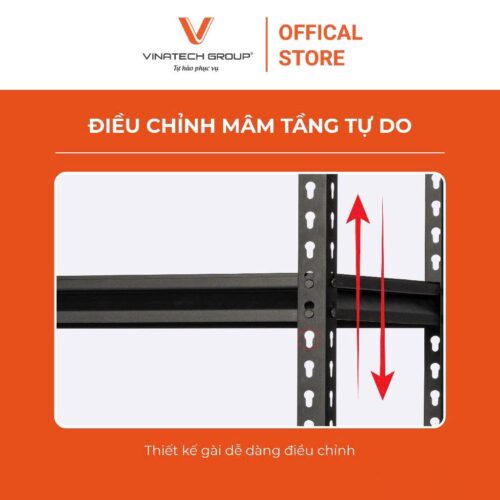 kệ sắt lỗ chữ v