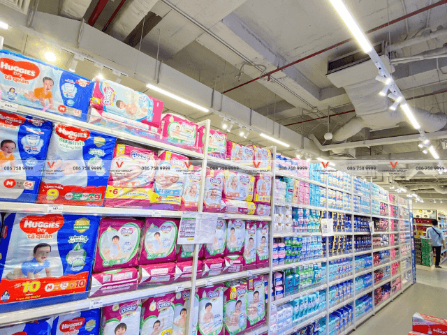Dự án kệ siêu thị Winmart Thăng Long tại Hà Nội 4