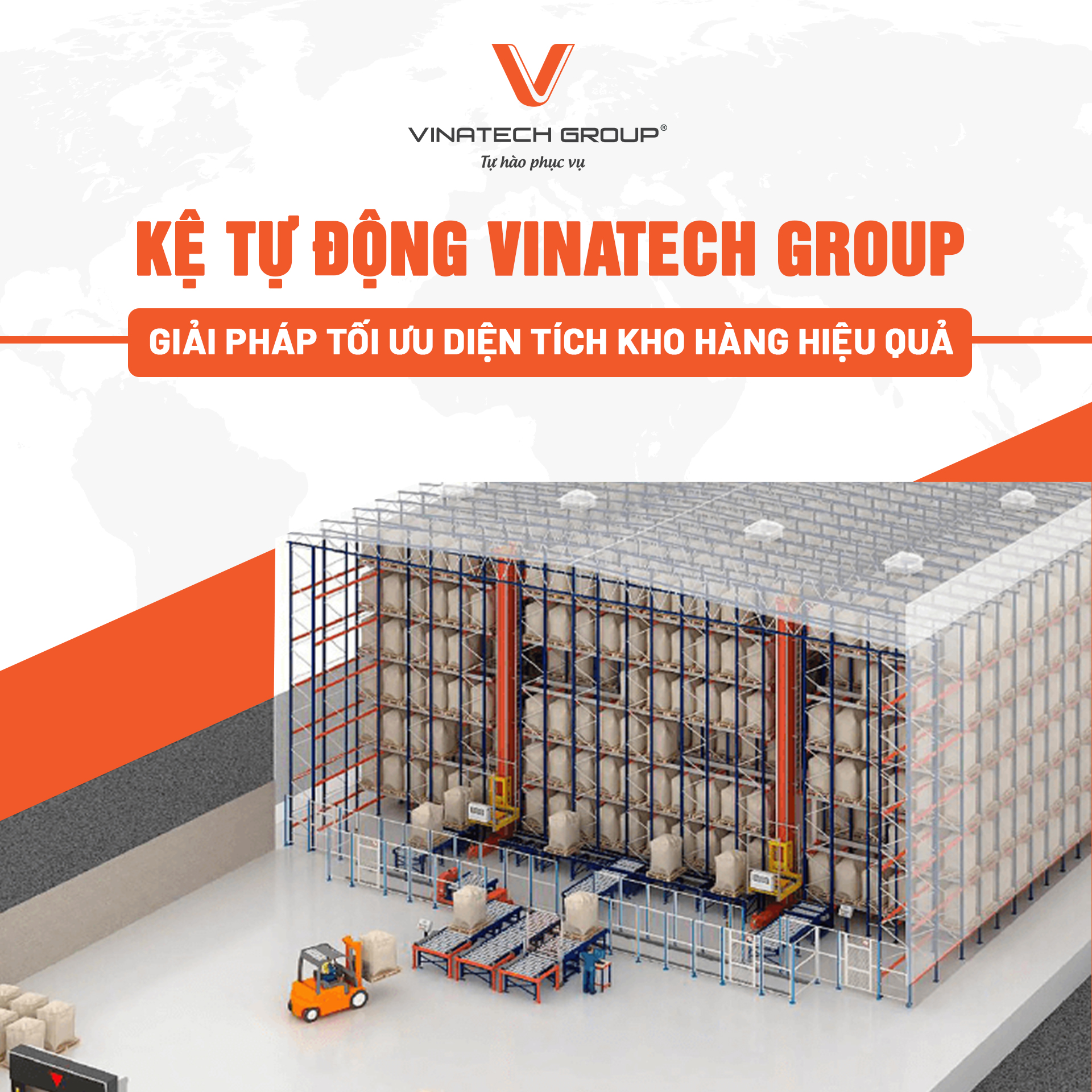 Kệ kho tự động Vinatech Group