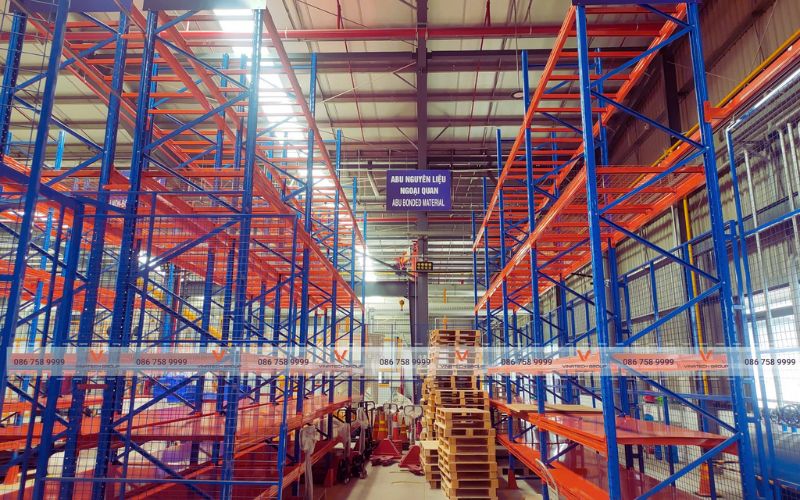 thiết kế kho chứa hàng 