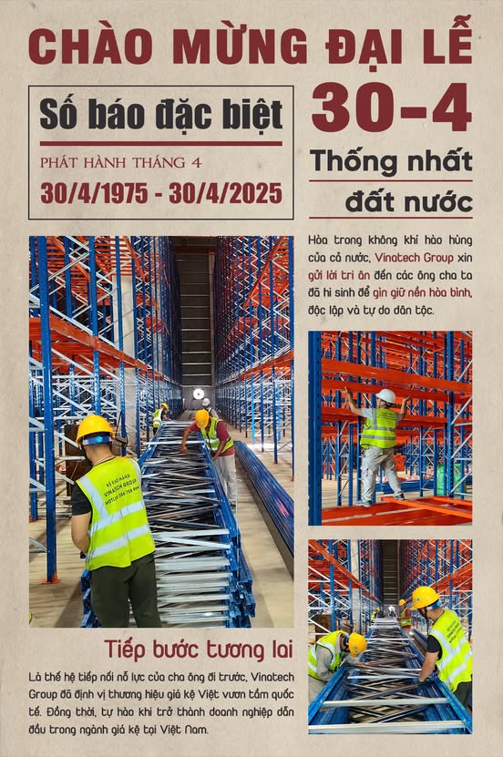 VINATECH GROUP CHÚC MỪNG NGÀY GIẢI PHÓNG MIỀN NAM THỐNG NHẤT ĐẤT NƯỚC