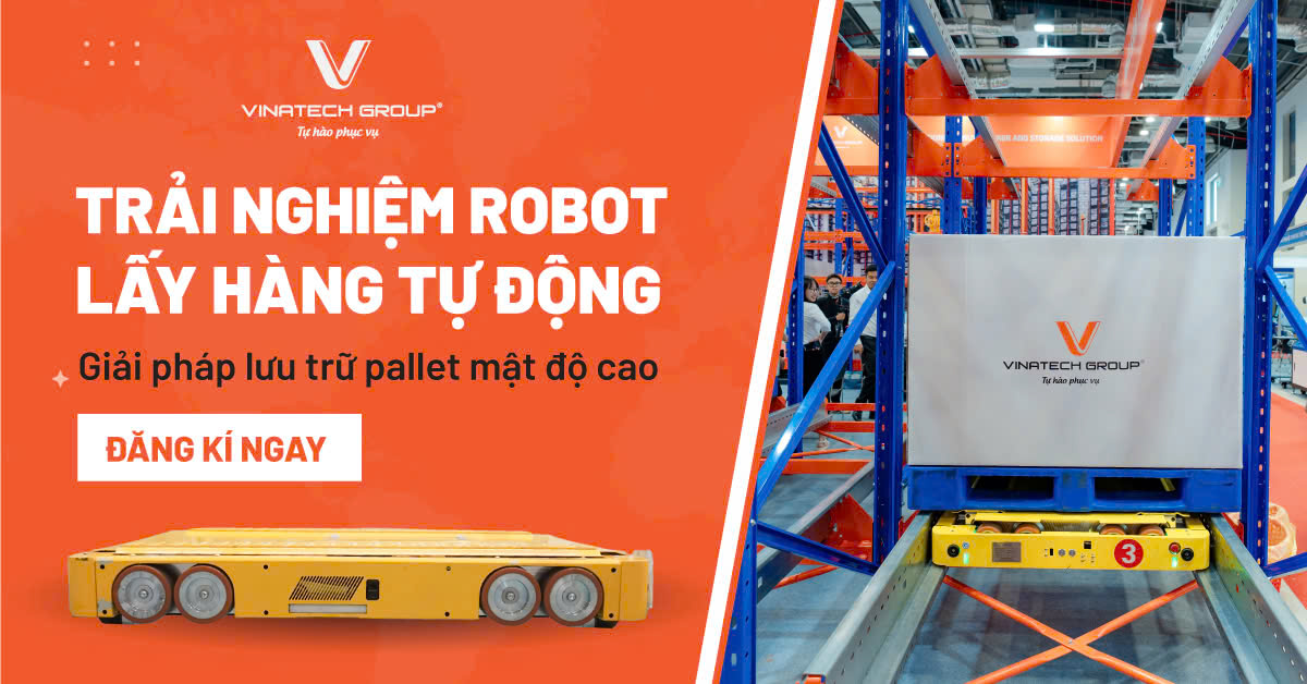 trải nghiệm robot lấy hàng tự động